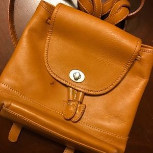 Coach backpack purse see description